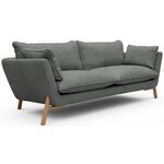 Kragelund Hasle 3-zits Bank Grijs Bouclé / Eiken Kragelund Hasle 3-zits Bank Grijs Bouclé / Eiken