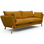 Kragelund Hasle 3-zits Bank Oker Bouclé / Eiken Kragelund Hasle 3-zits Bank Oker Bouclé / Eiken