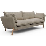 Kragelund Hasle 3-zits Bank Beige Bouclé / Eiken Kragelund Hasle 3-zits Bank Beige Bouclé / Eiken