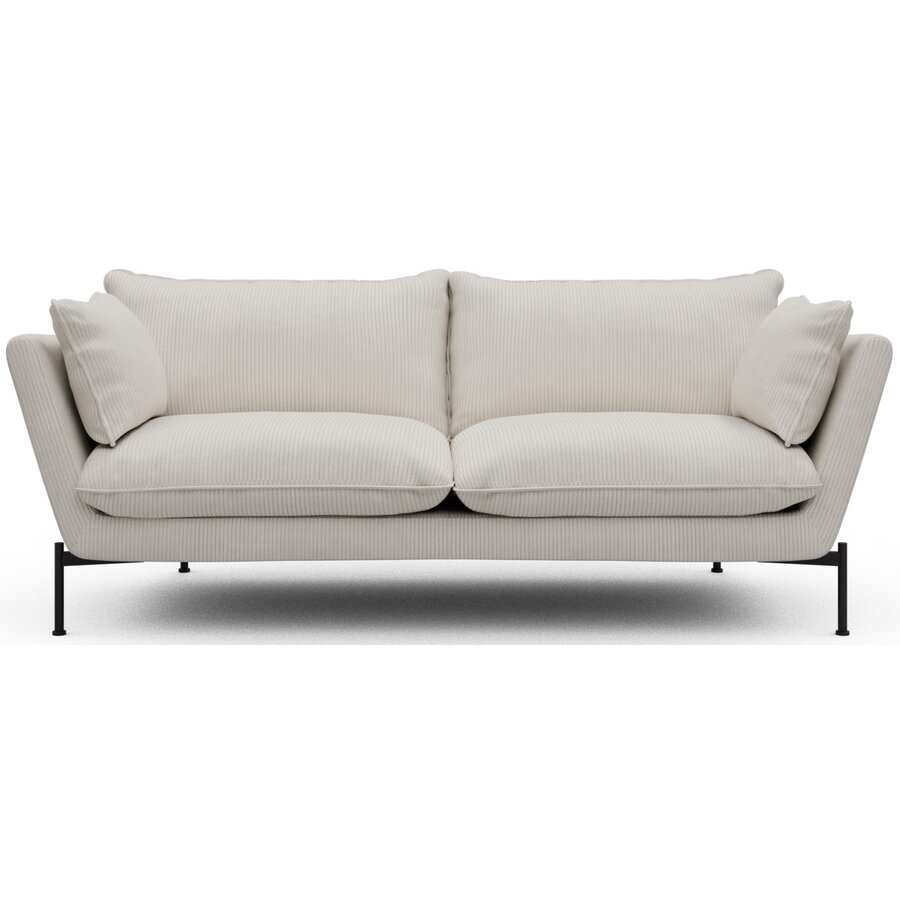 Hasle 2-zits Bank Lux Ivory Corduroy Hasle 2-zits Bank Lux Ivory Corduroy
