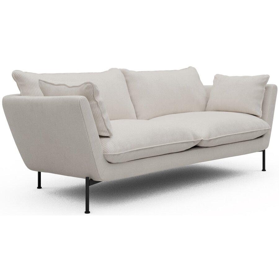 Hasle 2-zits Bank Lux Ivory Corduroy Hasle 2-zits Bank Lux Ivory Corduroy