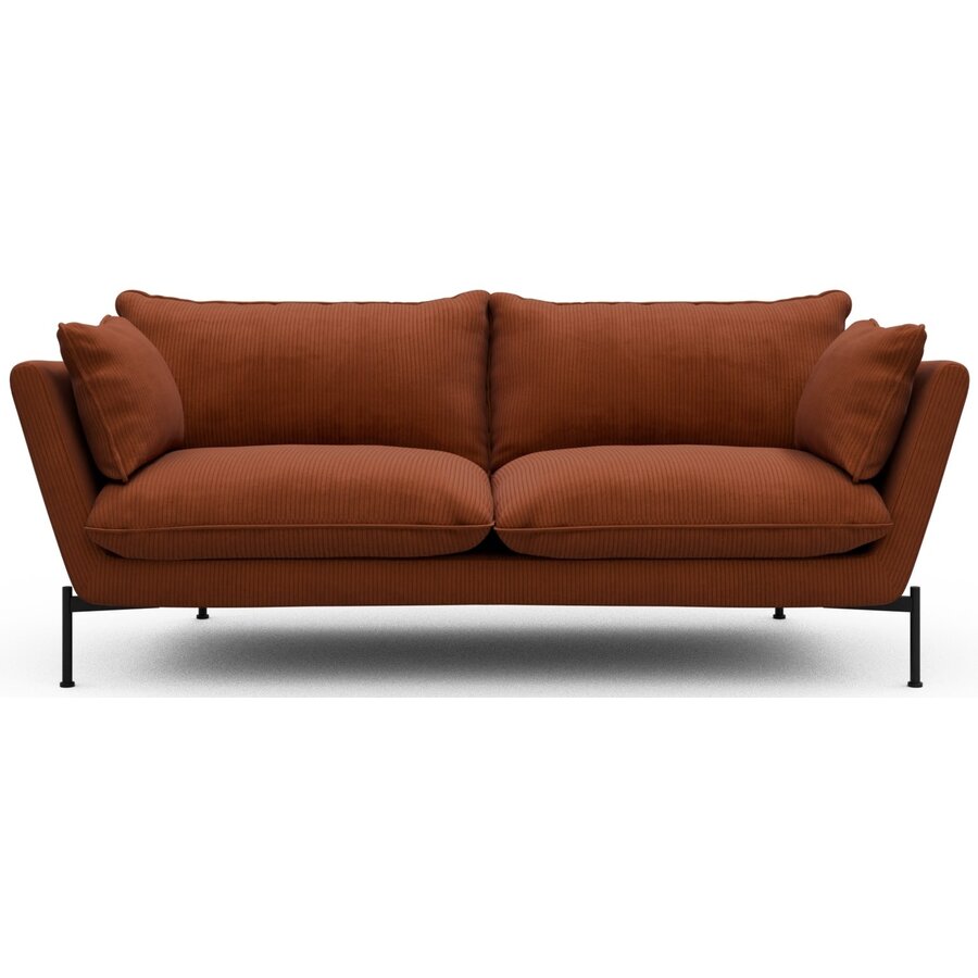 Hasle 2-zits Bank Lux Oranje Corduroy Hasle 2-zits Bank Lux Oranje Corduroy