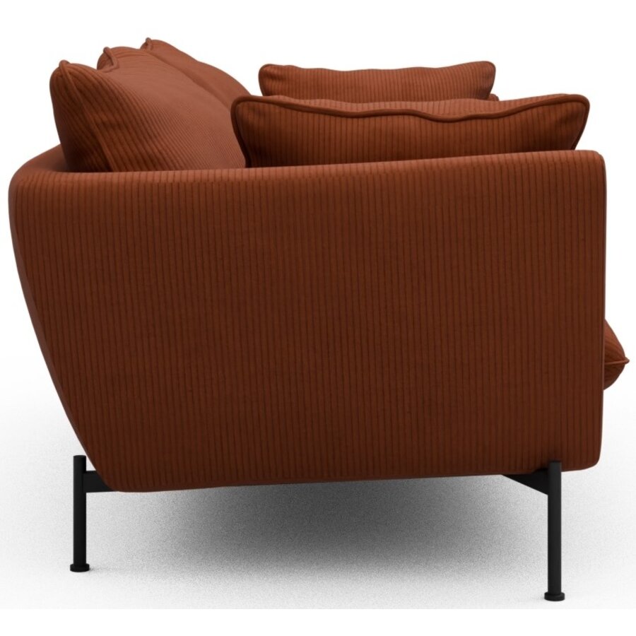 Hasle 2-zits Bank Lux Oranje Corduroy Hasle 2-zits Bank Lux Oranje Corduroy