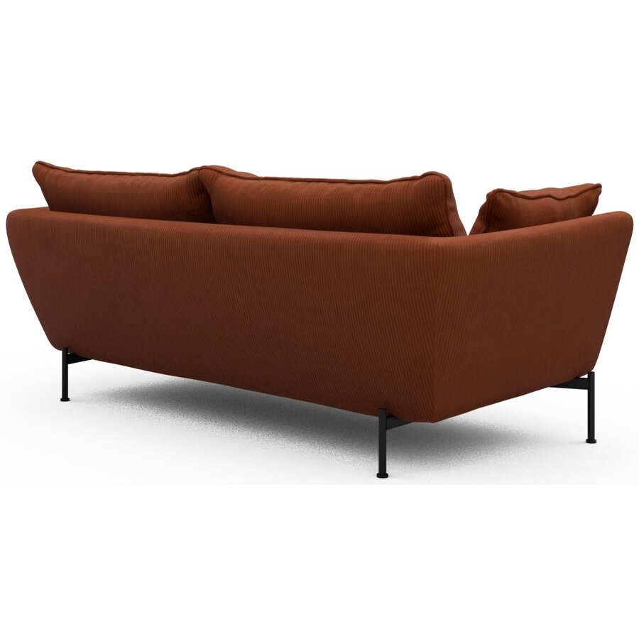 Hasle 2-zits Bank Lux Oranje Corduroy Hasle 2-zits Bank Lux Oranje Corduroy