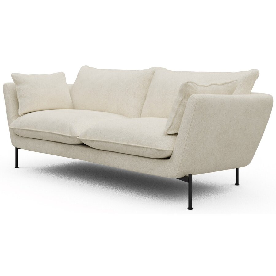 Hasle 2-zits Bank Lux Gebroken Wit Bouclé Hasle 2-zits Bank Lux Gebroken Wit Bouclé