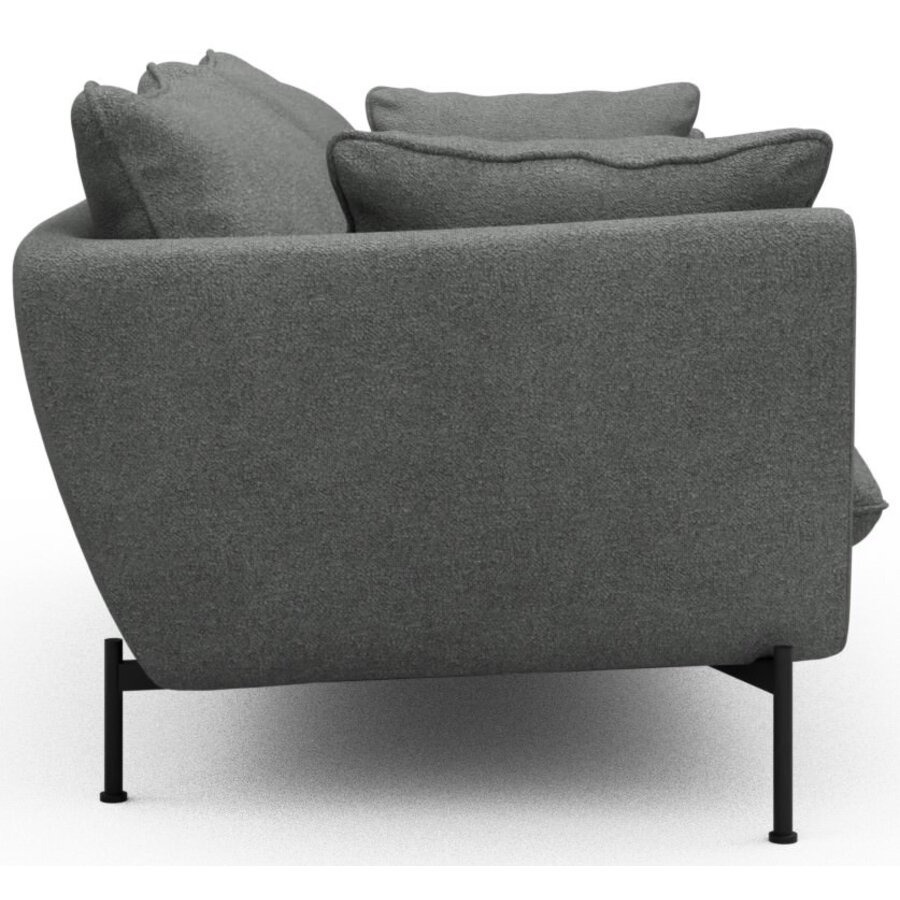 Hasle 2-zits Bank Lux Grijs Bouclé Hasle 2-zits Bank Lux Grijs Bouclé