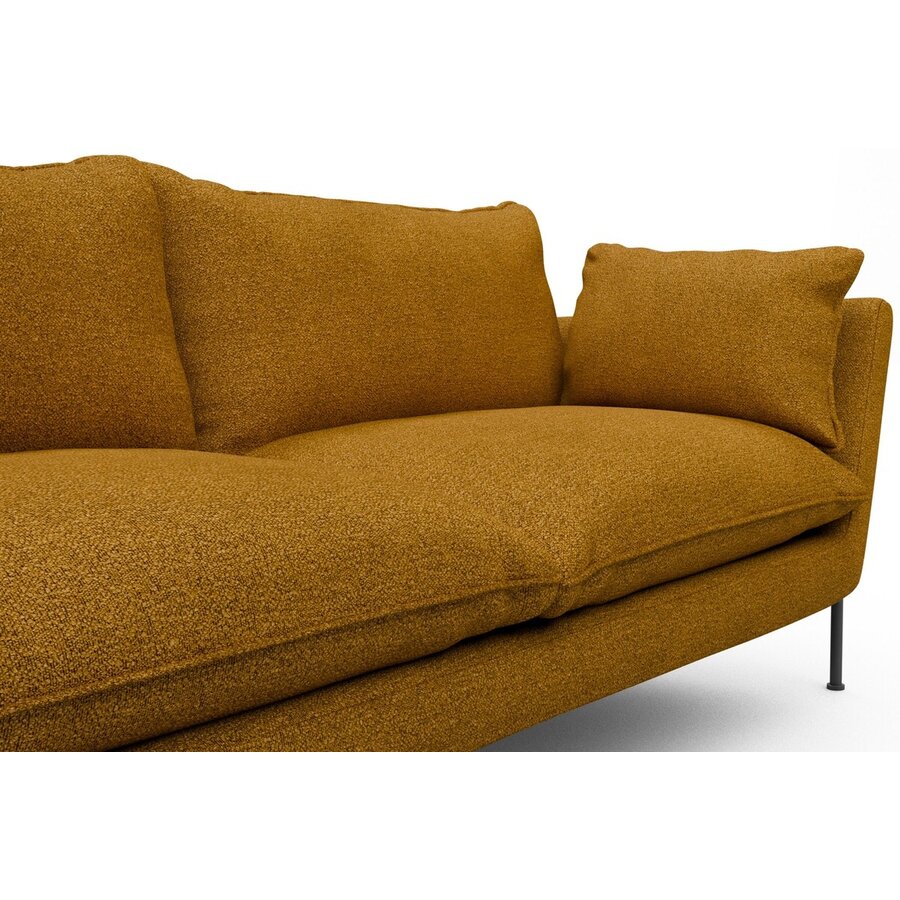 Hasle 2-zits Bank Lux Oker Bouclé Hasle 2-zits Bank Lux Oker Bouclé