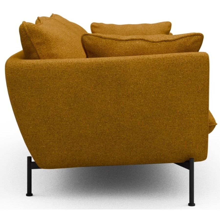 Hasle 2-zits Bank Lux Oker Bouclé Hasle 2-zits Bank Lux Oker Bouclé