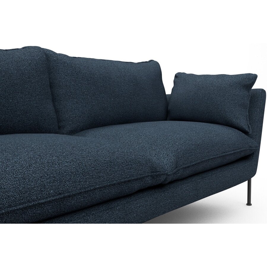 Hasle 2-zits Bank Lux Blauw Bouclé Hasle 2-zits Bank Lux Blauw Bouclé