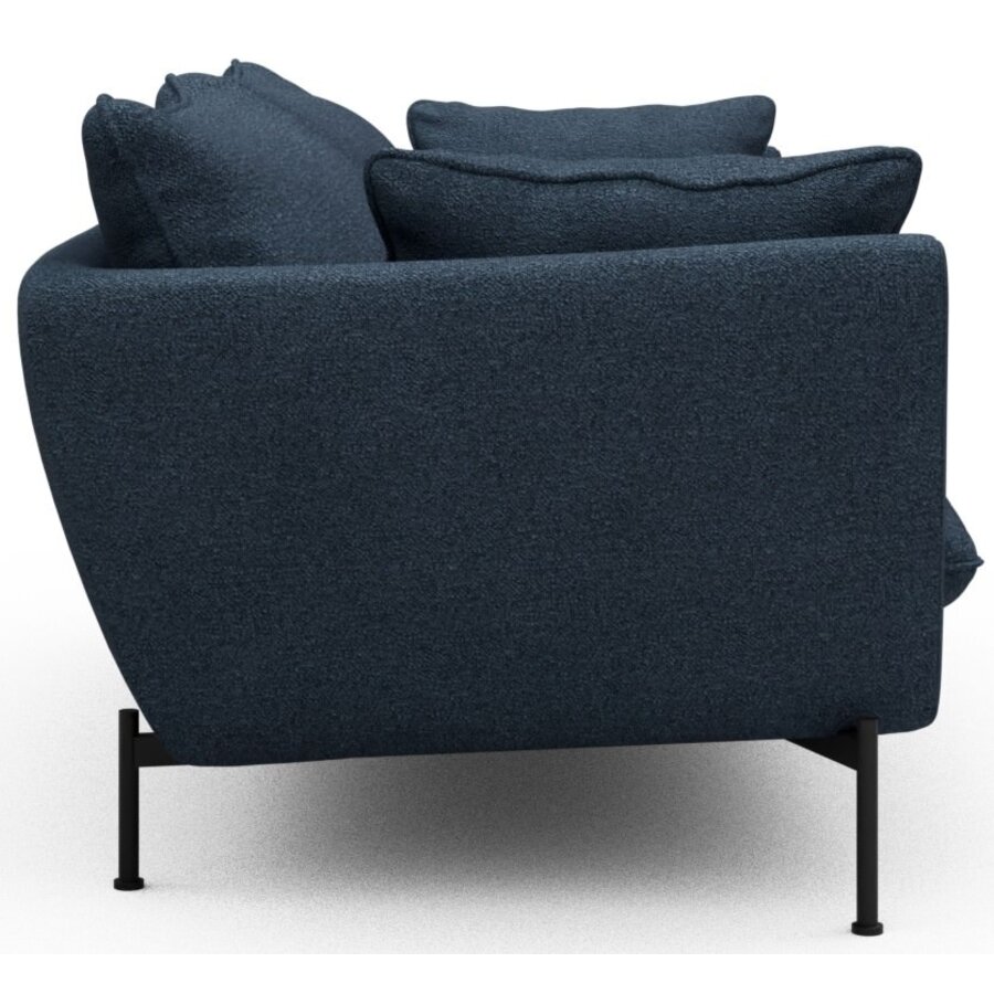 Hasle 2-zits Bank Lux Blauw Bouclé Hasle 2-zits Bank Lux Blauw Bouclé