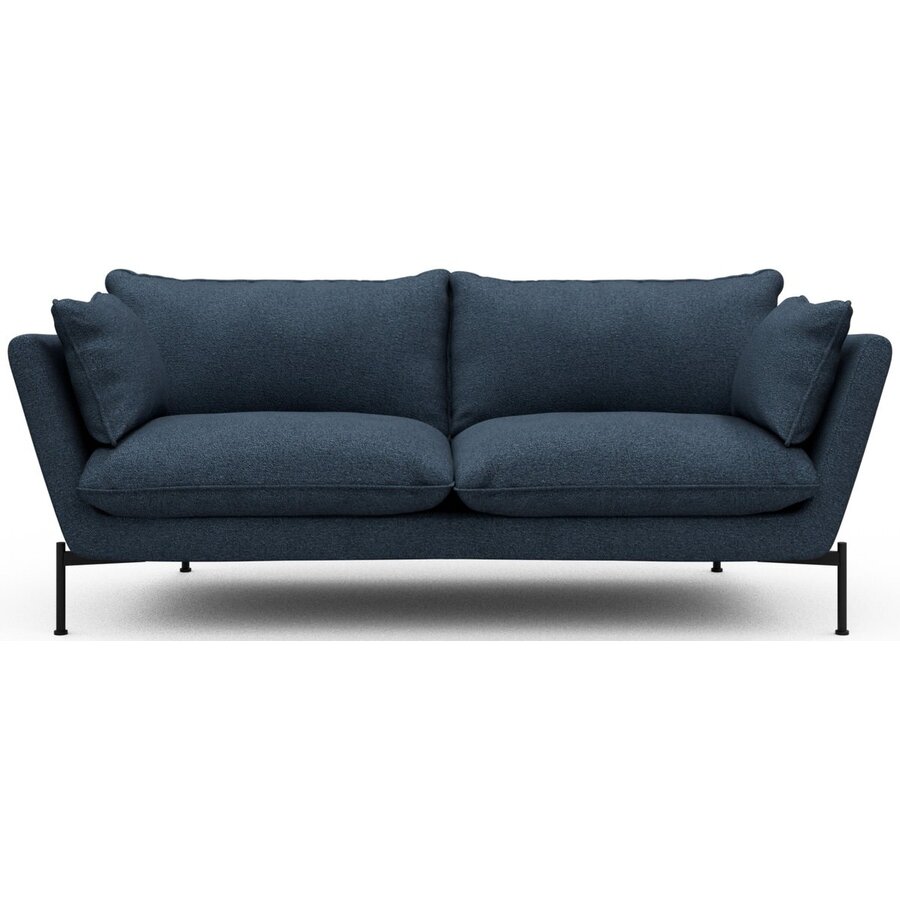Hasle 2-zits Bank Lux Blauw Bouclé Hasle 2-zits Bank Lux Blauw Bouclé
