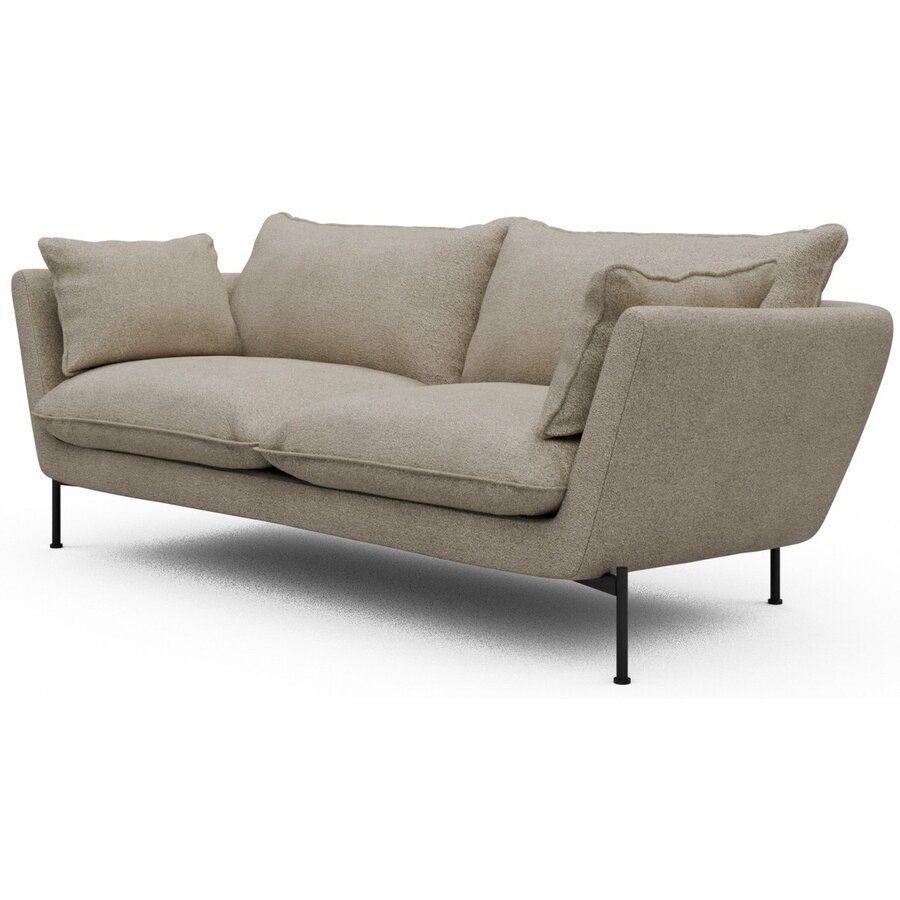 Hasle 2-zits Bank Lux Beige Bouclé Hasle 2-zits Bank Lux Beige Bouclé