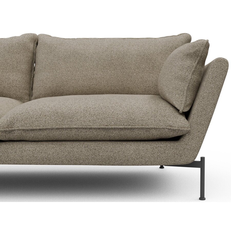 Hasle 2-zits Bank Lux Beige Bouclé Hasle 2-zits Bank Lux Beige Bouclé