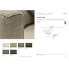 Vidar Bench 100 cm Losse Hoes en Klittenband