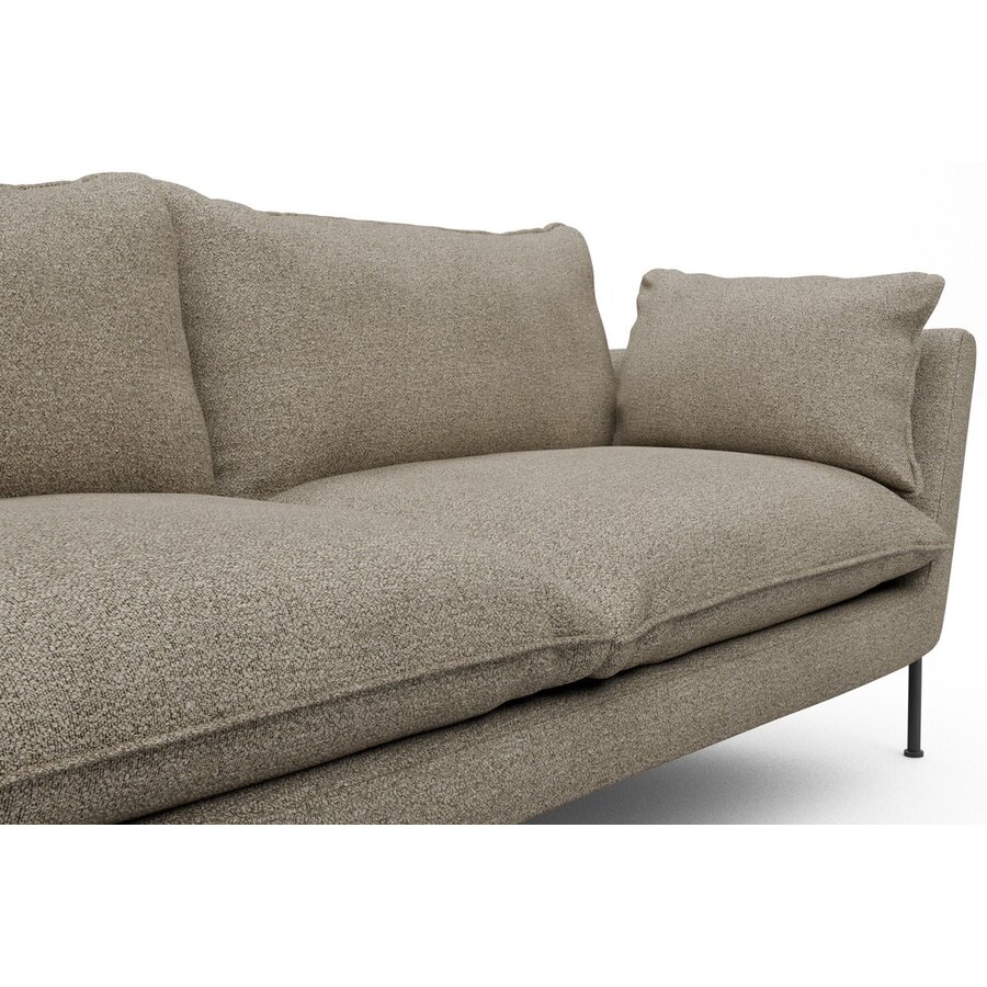 Hasle 3-zits Bank Lux Beige Bouclé Hasle 3-zits Bank Lux Beige Bouclé