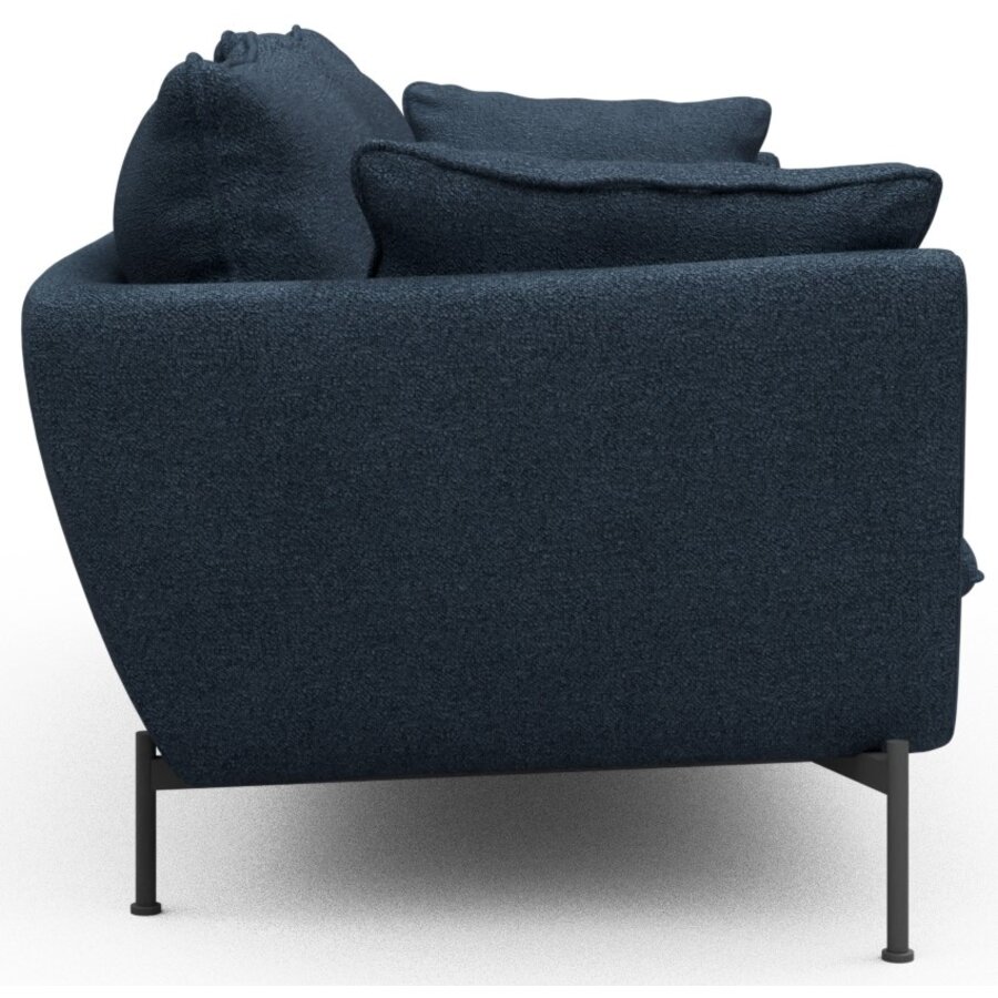 Hasle 3-zits Bank Lux Blauw Bouclé Hasle 3-zits Bank Lux Blauw Bouclé