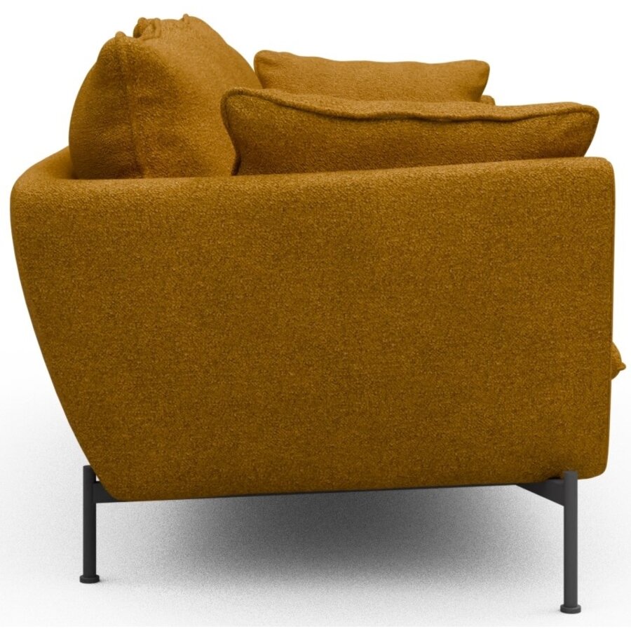Hasle 3-zits Bank Lux Oker Bouclé Hasle 3-zits Bank Lux Oker Bouclé