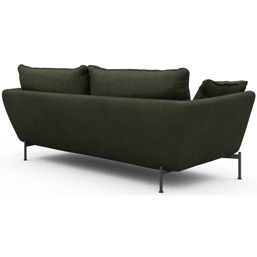 Hasle 3-zits Bank Lux Bosgroen Bouclé Hasle 3-zits Bank Lux Bosgroen Bouclé