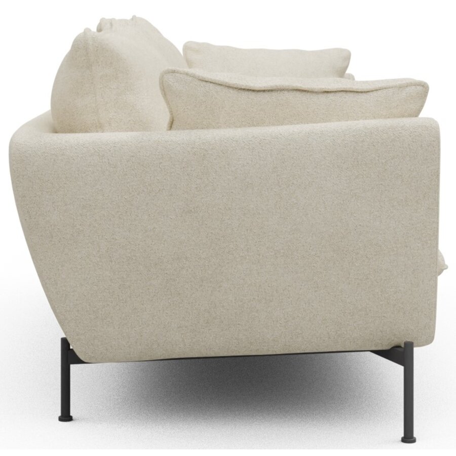 Hasle 3-zits Bank Lux Gebroken Wit Bouclé Hasle 3-zits Bank Lux Gebroken Wit Bouclé
