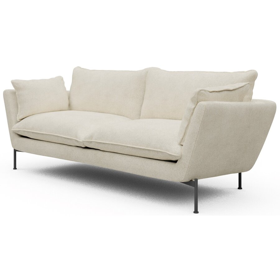 Hasle 3-zits Bank Lux Gebroken Wit Bouclé Hasle 3-zits Bank Lux Gebroken Wit Bouclé