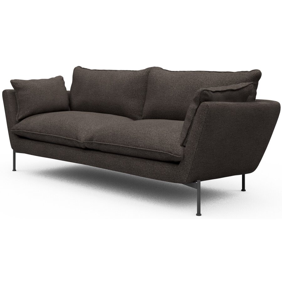 Hasle 3-zits Bank Lux Taupe Bouclé Hasle 3-zits Bank Lux Taupe Bouclé