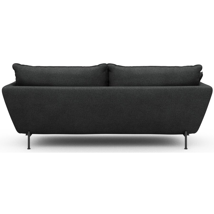 Hasle 3-zits Bank Lux Houtskool Zwart Bouclé Hasle 3-zits Bank Lux Houtskool Zwart Bouclé