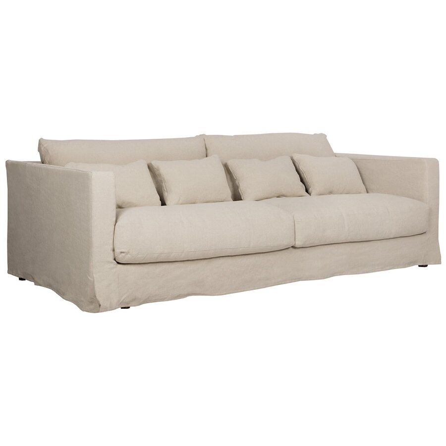 Heaven 3-Zits Bank Linen Natural Heaven 3-Zits Bank Linen Natural