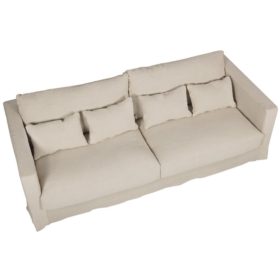 Heaven 3-Zits Bank Linen Natural Heaven 3-Zits Bank Linen Natural