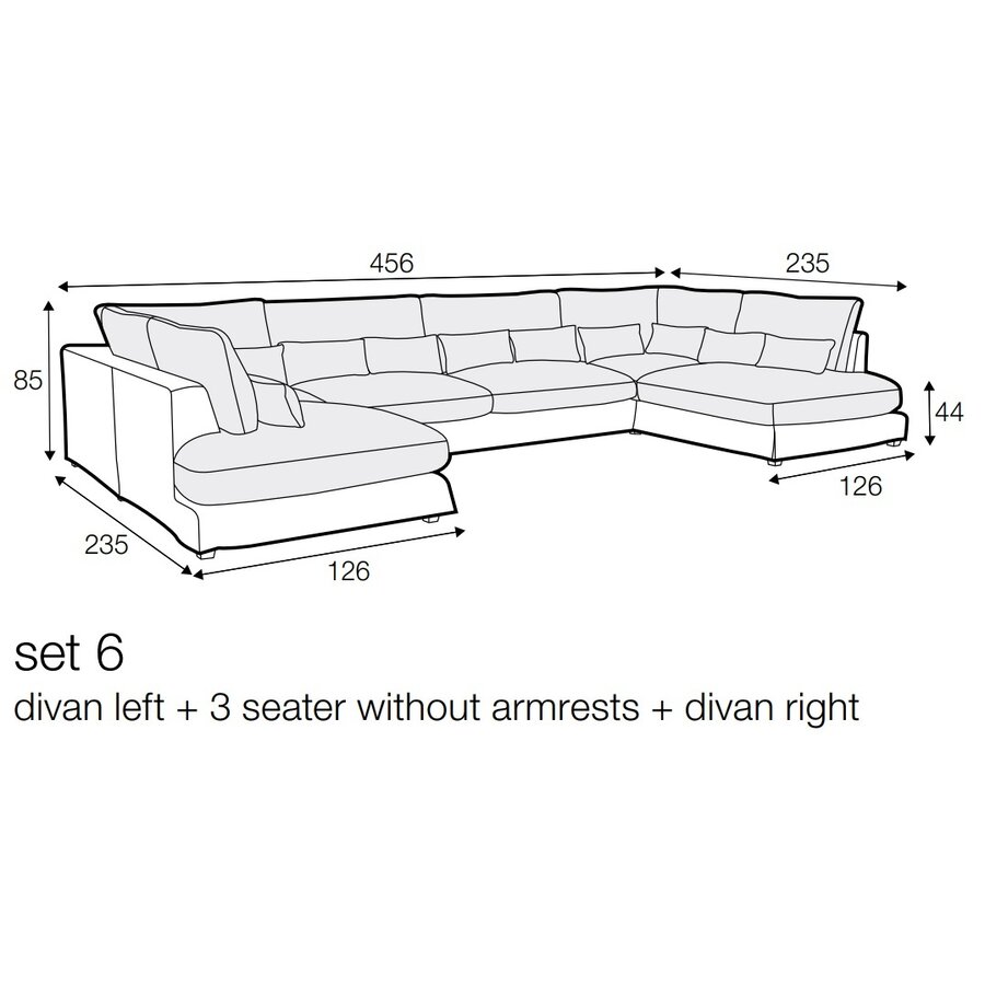 Heaven U-Bank Linen Natural Heaven U-Bank Linen Natural