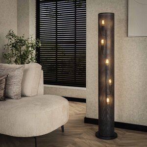 Davidi Design Koker Mesh Vloerlamp 5L Artic Zwart