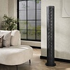 Koker Mesh Vloerlamp 5L Artic Zwart