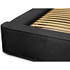Harmon 160x200 cm Gestoffeerd Bed Zwart