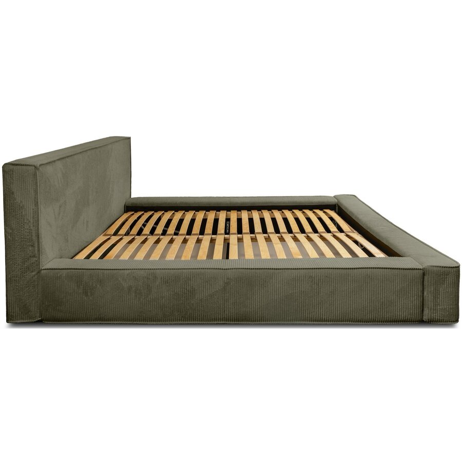 Harmon 180x200 cm Gestoffeerd Bed Olijfgroen Harmon 180x200 cm Gestoffeerd Bed Olijfgroen