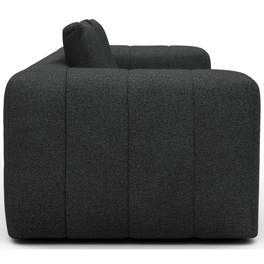 Kornum 3-zits Bank Houtskool Zwart Bouclé Kornum 3-zits Bank Houtskool Zwart Bouclé