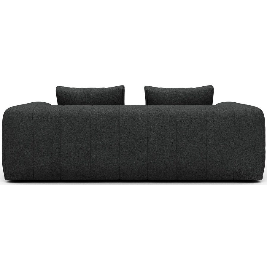 Kornum 3-zits Bank Houtskool Zwart Bouclé Kornum 3-zits Bank Houtskool Zwart Bouclé