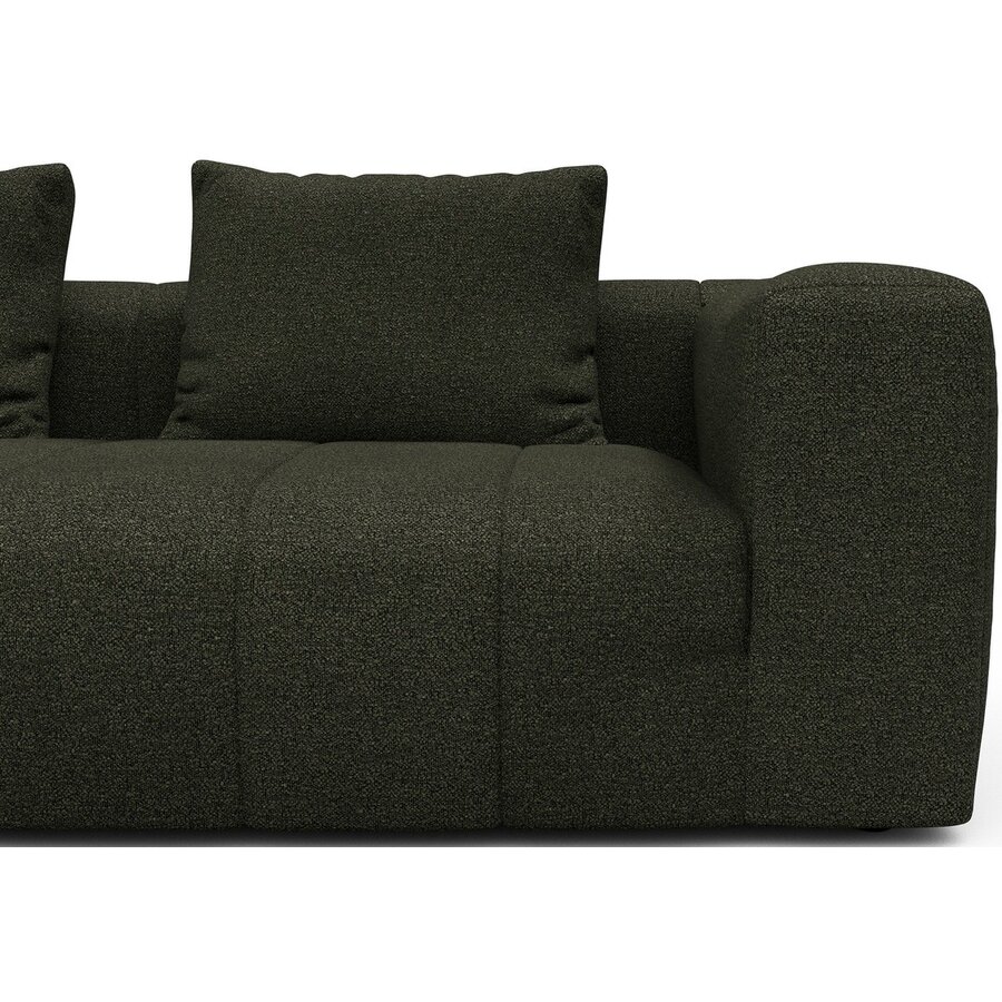 Kornum 3-zits Bank Bosgroen Bouclé Kornum 3-zits Bank Bosgroen Bouclé