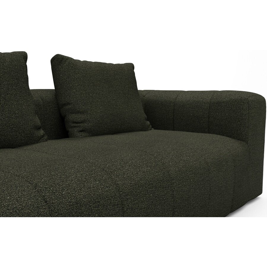 Kornum 3-zits Bank Bosgroen Bouclé Kornum 3-zits Bank Bosgroen Bouclé