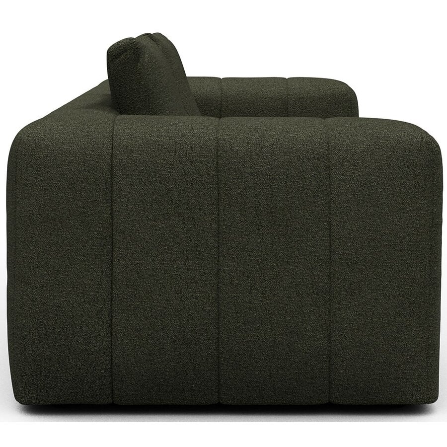 Kornum 3-zits Bank Bosgroen Bouclé Kornum 3-zits Bank Bosgroen Bouclé