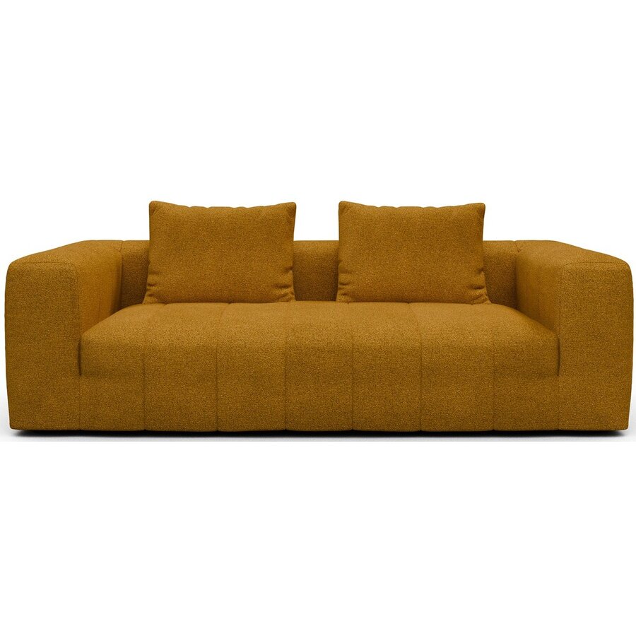 Kornum 3-zits Bank Oker Bouclé Kornum 3-zits Bank Oker Bouclé