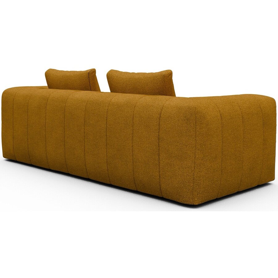 Kornum 3-zits Bank Oker Bouclé Kornum 3-zits Bank Oker Bouclé