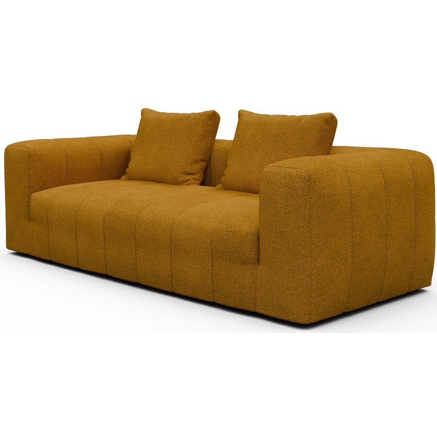 Kornum 3-zits Bank Oker Bouclé Kornum 3-zits Bank Oker Bouclé