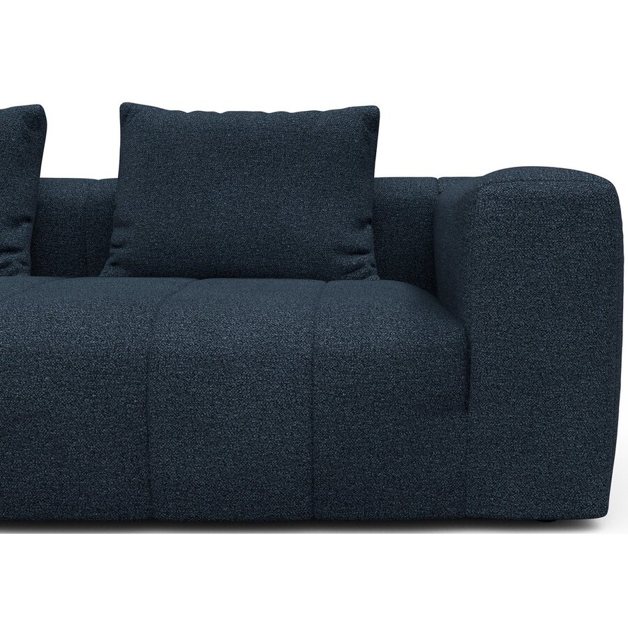 Kornum 3-zits Bank Blauw Bouclé Kornum 3-zits Bank Blauw Bouclé