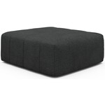 Kragelund Kornum Ottoman Houtskool Zwart Bouclé Kragelund Kornum Ottoman Houtskool Zwart Bouclé