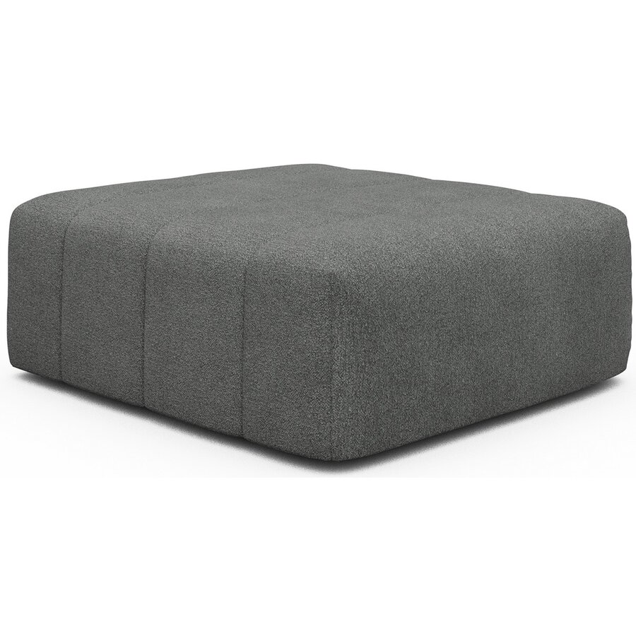 Kornum Ottoman Grijs Bouclé Kornum Ottoman Grijs Bouclé