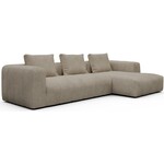Kragelund Kornum 2,5-Zits + Chaise Lounge Beige Bouclé Kragelund Kornum 2,5-Zits + Chaise Lounge Beige Bouclé