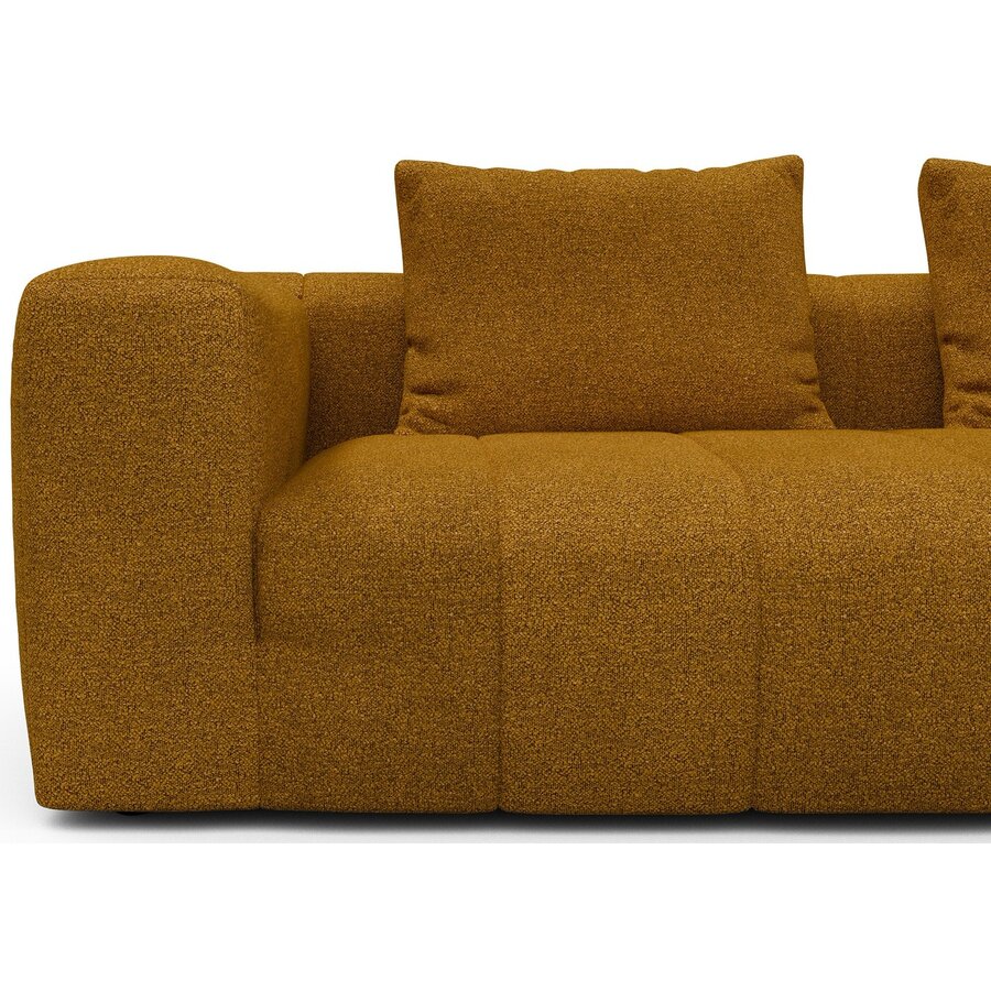 Kornum 2,5-Zits + Chaise Lounge Oker Bouclé Kornum 2,5-Zits + Chaise Lounge Oker Bouclé