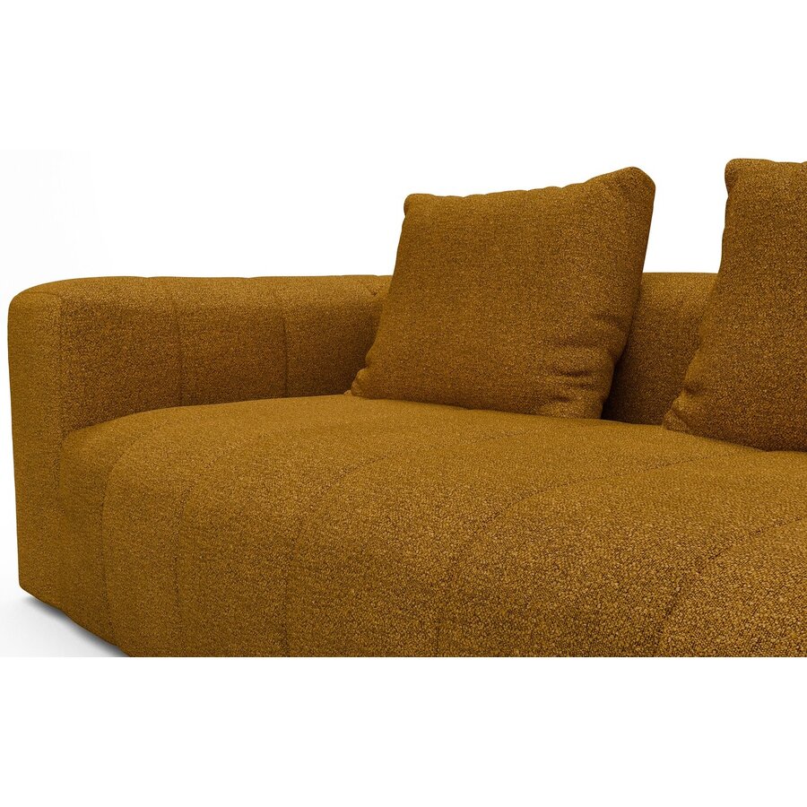 Kornum 2,5-Zits + Chaise Lounge Oker Bouclé Kornum 2,5-Zits + Chaise Lounge Oker Bouclé