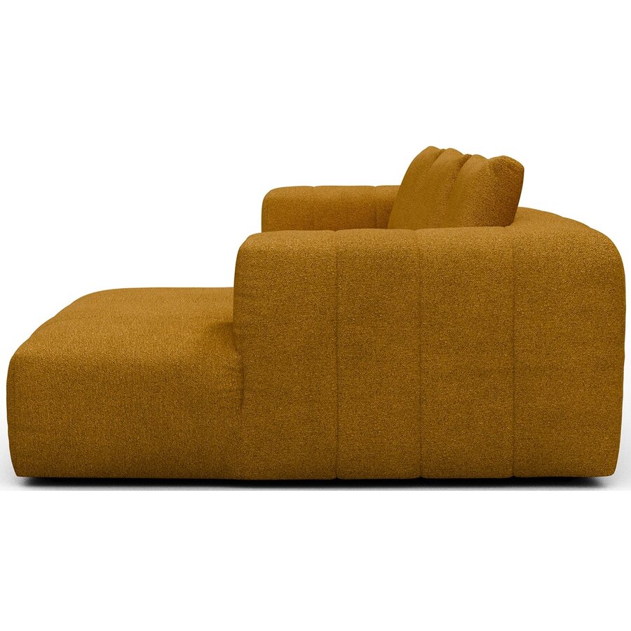 Kornum 2,5-Zits + Chaise Lounge Oker Bouclé Kornum 2,5-Zits + Chaise Lounge Oker Bouclé