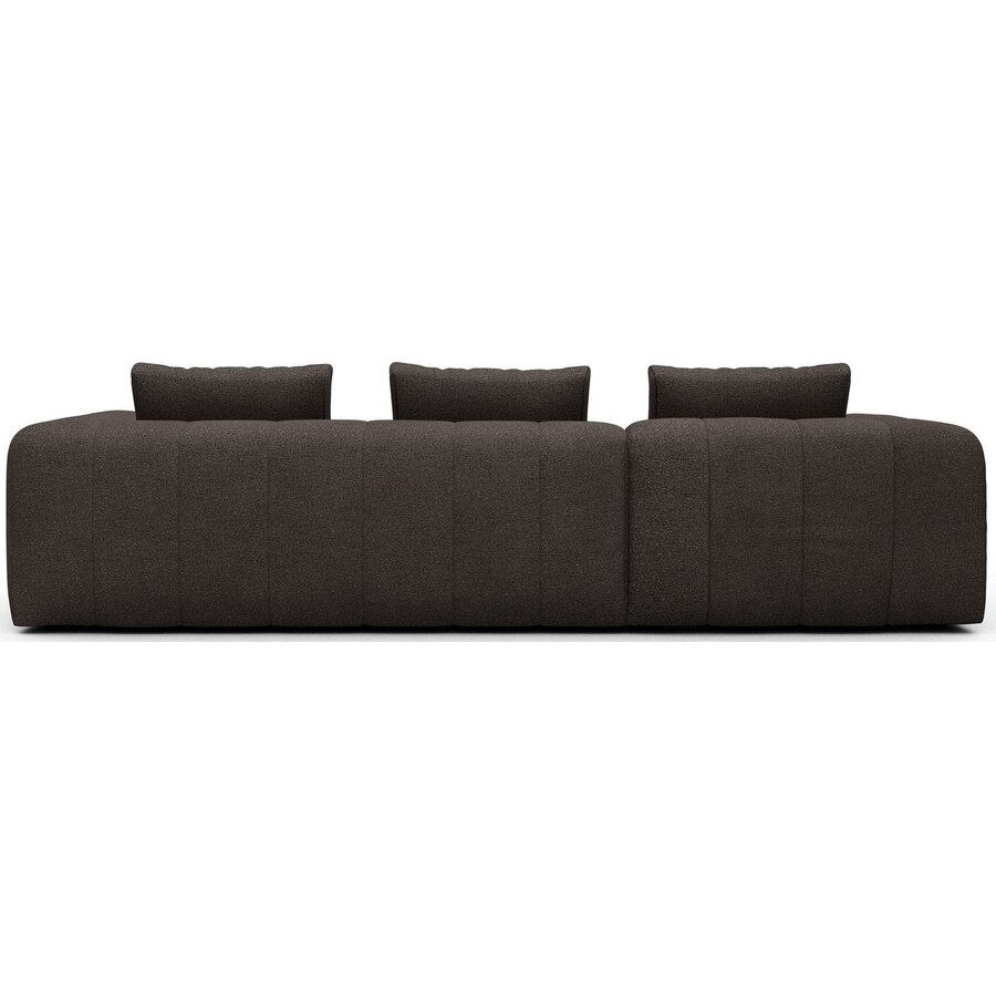 Kornum Chaise Lounge + 2,5-Zits Taupe Bouclé Kornum Chaise Lounge + 2,5-Zits Taupe Bouclé