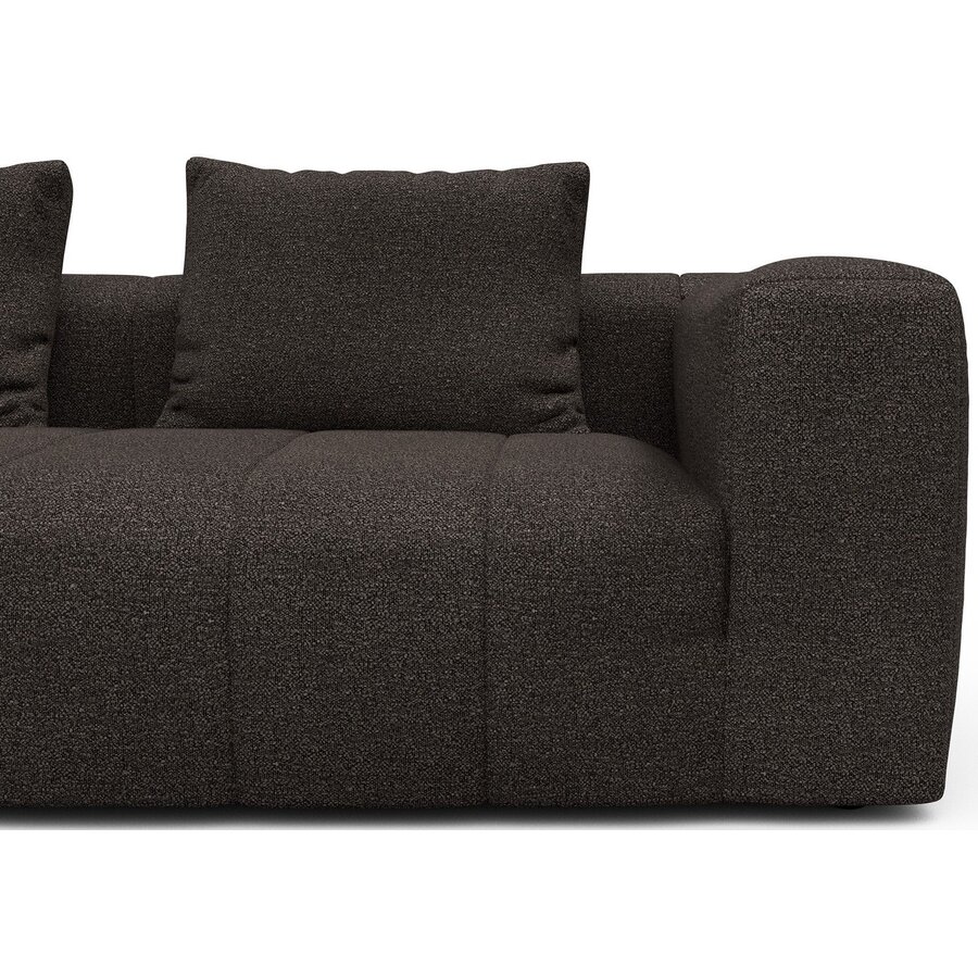Kornum Chaise Lounge + 2,5-Zits Taupe Bouclé Kornum Chaise Lounge + 2,5-Zits Taupe Bouclé